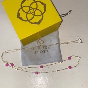 Kendra Scott CUSTOM Tina Necklace Gold